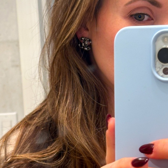 Chanel crystal earrings - Picture 4 of 4